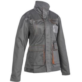 MISTI NŐI MUNKAKABÁT SZÜRKE/NARANCS_L