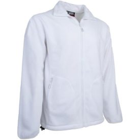 POLÁR PULÓVER CIPZÁROS FEHÉR_2XL