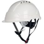 PHOENIX WIND fehér, szemüveg nélküli védősisak, szellőző