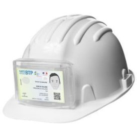 NÉVTÁBLA TARTÓ IPARI VÉDŐSISAKHOZ