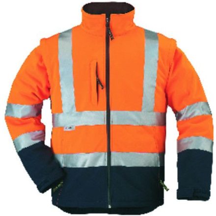 FLUO DZSEKI NARANCS/KÉK_3XL