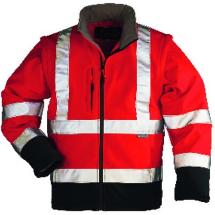 FLUO SOFTSHELL 2/1 STATION DZSEKI PIROS/KÉK_3XL