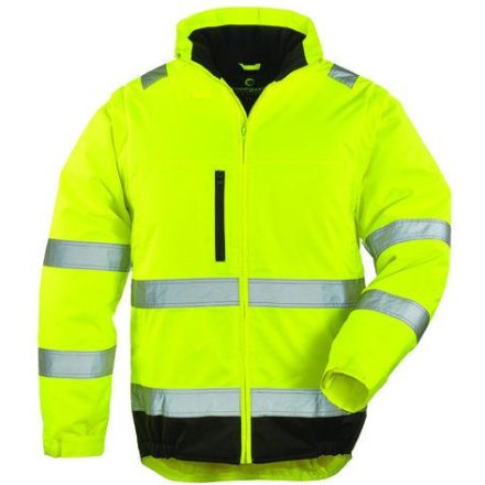 HI-WAY 2/1 PE KABÁT SÁRGA/FEKETE_XXL