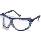 UVEX SKYGUARD SZEMÜVEG, KÉK/SZÜRKE KERET, VÍZTISZTA LENCSE