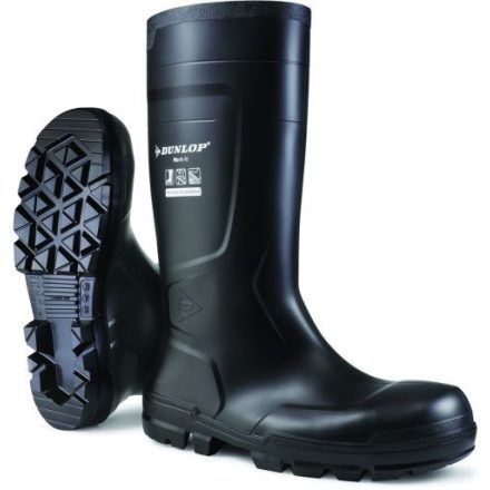 DUNLOP WORKIT SAFETY S5 FEKETE PVC CSIZMA_40