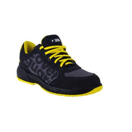 CLAW SWIFT S1P SRC ESD FEKETE/SÁRGA HÁLÓS VÉDŐFÉLCIPŐ_48