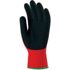 MÁRTOTT FEKETE LATEX, PIROS TEXTIL KÉZHÁTTAL_9 (csgt)