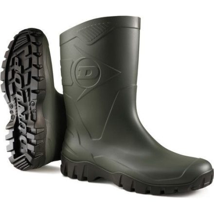 DUNLOP DEE K580011 RÖVIDSZÁRÚ ZÖLD PVC CSIZMA_46