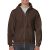 gi18600dc-s, GILDAN FULL ZIP (GI18600) férfi pulóver poliészter/pamut zsebes végig zipzáras