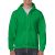 gi18600ig-s, GILDAN FULL ZIP (GI18600) férfi pulóver poliészter/pamut zsebes végig zipzáras
