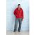 gi18600nv-5xl, GILDAN FULL ZIP (GI18600) férfi pulóver poliészter/pamut zsebes végig zipzáras
