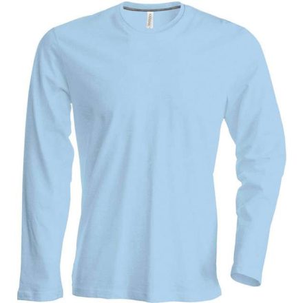 ka359sb-m, KARIBAN MEN'S LONG SLEEVE (KA359) nyári hosszú ujjú férfi póló, környakas