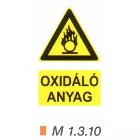 Oxidáló anyag m 1.3.10