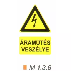 Áramütés veszélye m 1.3.6