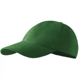 6P sapka unisex üvegzöld állitható