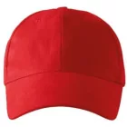 6P sapka unisex piros állitható