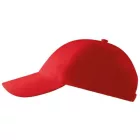 6P sapka unisex piros állitható