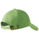 6P sapka unisex borsózöld állitható