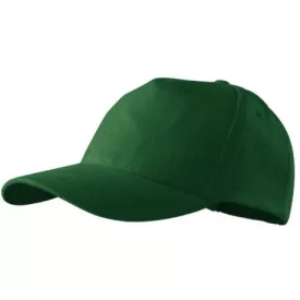 5P sapka unisex üvegzöld állitható
