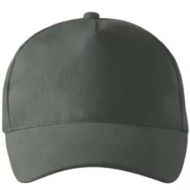 5P sapka unisex sötét palakő állitható