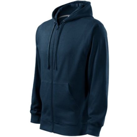 Trendy Zipper felső férfi tengerészkék XL