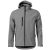Performance softshell kabát férfi sötétszürke melírozott 4XL