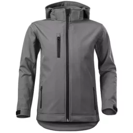   Performance softshell kabát gyerek acélszürke 158 cm/12 éves