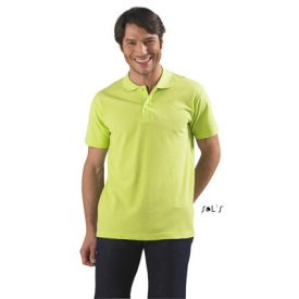   SOL'S SUMMER II (SO11342) rövid ujjú férfi galléros póló, fésült pamut oldalvarrott, 100% Pamut