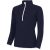 Just Cool JC036 WOMEN'S COOL 1/2 ZIP SWEAT L