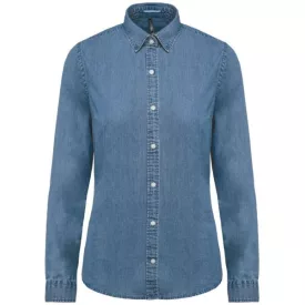 Kariban KA509 LADIES’ DENIM SHIRT M