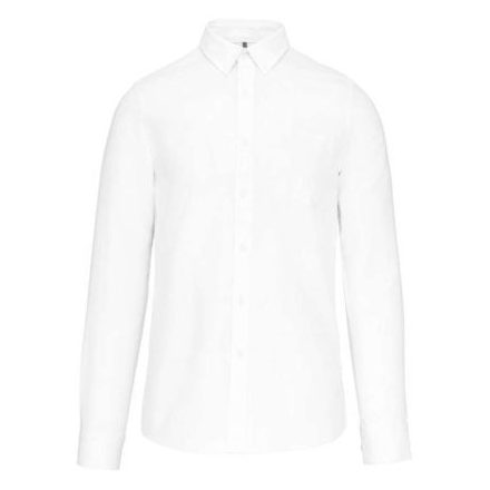 Kariban KA516 LONG-SLEEVED WASHED OXFORD COTTON SHIRT 3XL
