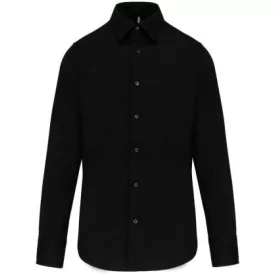 Kariban KA529 LONG-SLEEVED COTTON/ELASTANE SHIRT M