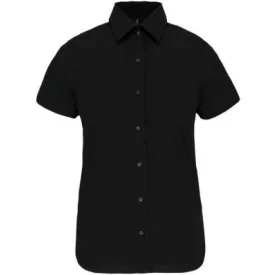   Kariban KA532 LADIES' SHORT-SLEEVED COTTON/ELASTANE SHIRT XL