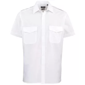 Premier PR212 MEN’S SHORT SLEEVE PILOT SHIRT 2XL/3XL
