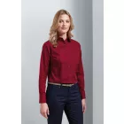 Premier PR300 WOMEN'S LONG SLEEVE POPLIN BLOUSE S