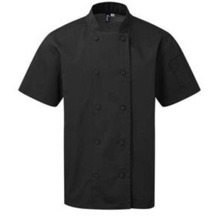 Premier PR902 CHEF'S COOLCHECKER® SHORT SLEEVE JACKET L