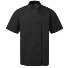   Premier PR902 CHEF'S COOLCHECKER® SHORT SLEEVE JACKET XL
