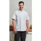 Premier PR902 CHEF'S COOLCHECKER® SHORT SLEEVE JACKET XS