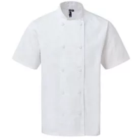   Premier PR902 CHEF'S COOLCHECKER® SHORT SLEEVE JACKET XL