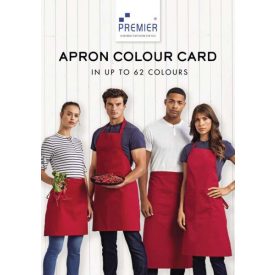 Premier PRCCA24 PREMIER APRON COLOR CARD U