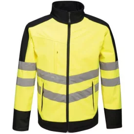 Regatta RETRA625 HI-VIS PRO 3 LAYER SOFTSHELL 3XL