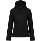 Regatta RETRA702 WOMEN'S VENTURER 3 LAYER HOODED PRINTABLE SOFTSHELL JACKET 10