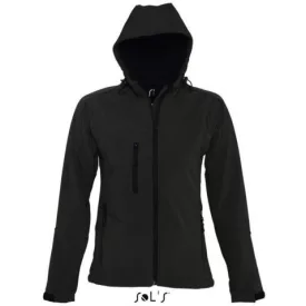   SOL'S SO46802 SOL'S REPLAY WOMEN - HOODED SOFTSHELL 2XL